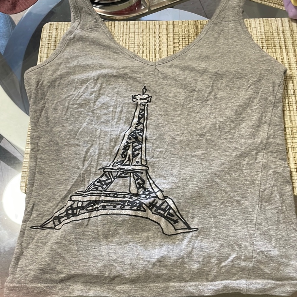 París Cropped tee-shirt